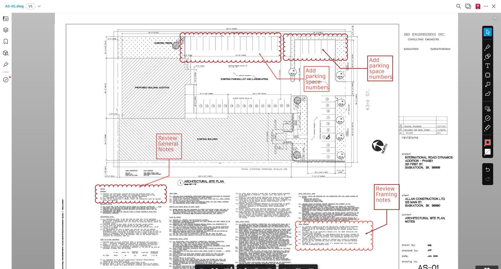 AutoCAD 2027 - Forma Data Management Essentials Markups